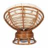 Кресло-качалка PAPASAN/ПАПАСАН w 23/01 B /с подушкой/ 115х78х104 см, Pecan (орех), ткань Старт Pecan (орех)