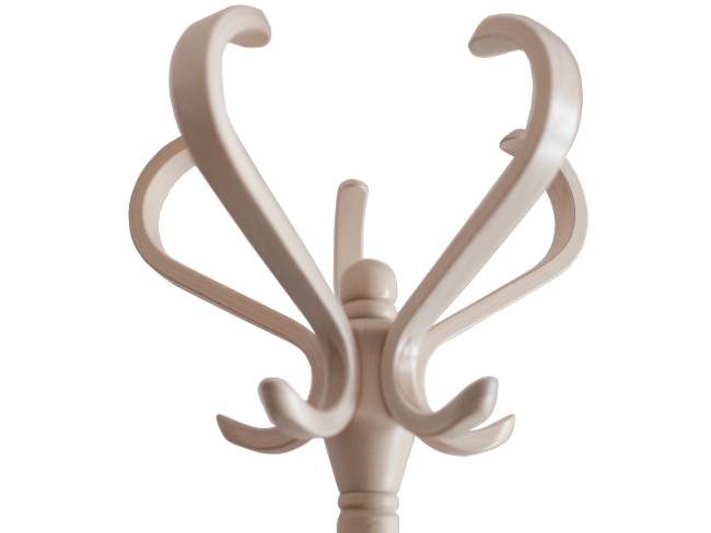 Вешалка напольная В 10Н белый ясень