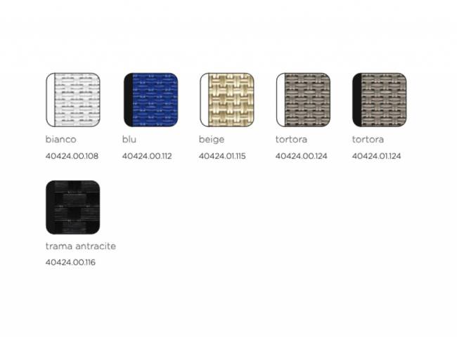 Ремкомплект к лежаку Ricambio Alfa-Omega черный, синий Ремкомплект к лежаку Ricambio Alfa-Omega черный, синий