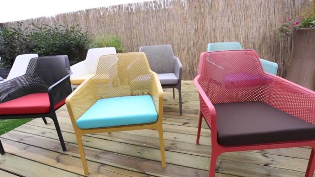 Подушка для кресла Net Relax горчичный 525х570х75 мм