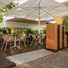 Зонт профессиональный телескопический 4х4 м Capri Starwhite белый, слоновая кость 4000х4000 мм
