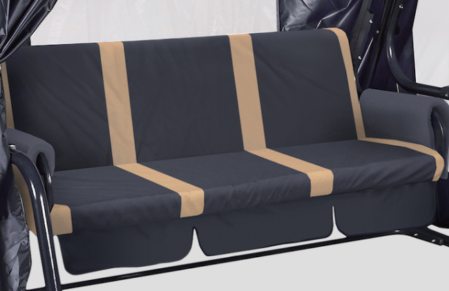 Садовые качели ТОРНАДО LUX Графит