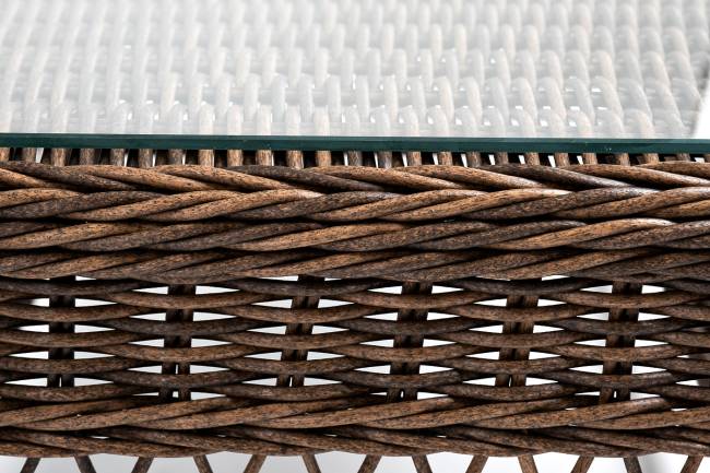 "Гранд Латте" стол журнальный из искусственного ротанга, цвет коричневый "Гранд Латте" стол журнальный из искусственного ротанга, цвет коричневый