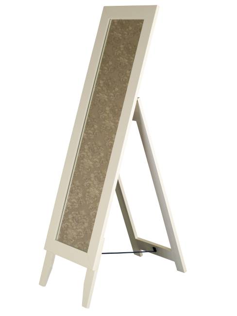 Зеркало напольное BeautyStyle 1 слоновая кость 130 см х 35 см Зеркало напольное BeautyStyle 1 слоновая кость 130 см х 35 см