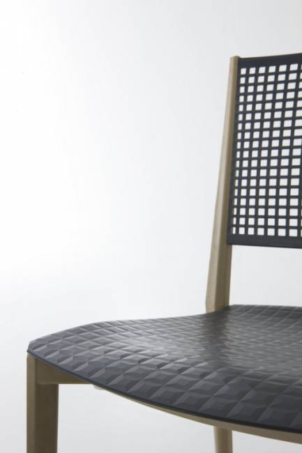 Кресло пластиковое барное Kalipa B 565х520х1160 мм