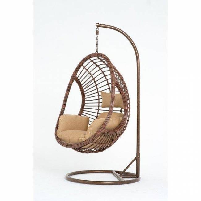 Подвесное кресло из искусственного ротанга Vinotti 44-004-16