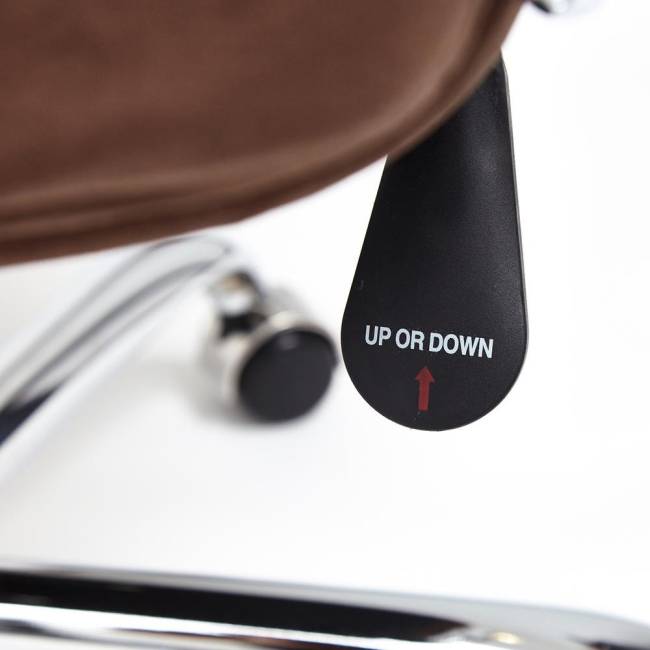 Кресло SOFTY LUX флок , коричневый, 6 коричневый флок Кресло SOFTY LUX флок , коричневый, 6 коричневый флок